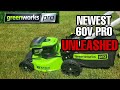 Greenworks PRO 21in. 60v Cordless Lawn Mower vs. Tall, Thick Grass and Leaves