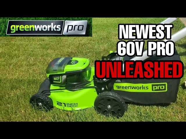 Greenworks 60V Lawn Mower Review - 21 Brushless Mower