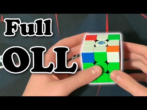 FULL OLL ALGORITHMS (part 1)