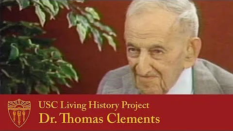 USC Living History Project - Thomas Clements (1992)