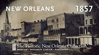 A rare photo of 1850s New Orleans | From the book Louisiana Lens