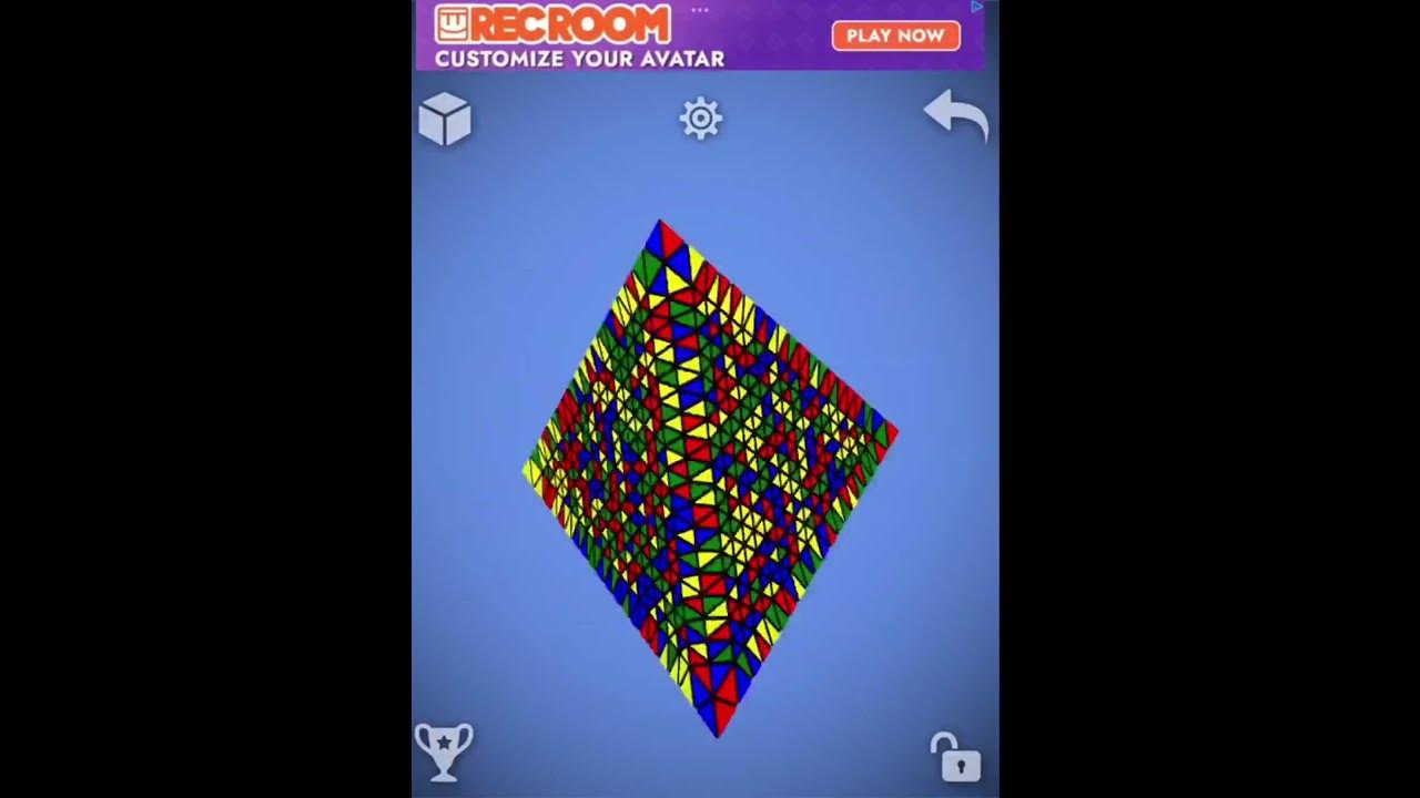 I solved A 21x21 Pyraminx In 14 Seconds Asmr World Record 😱😎🤩 YouTube