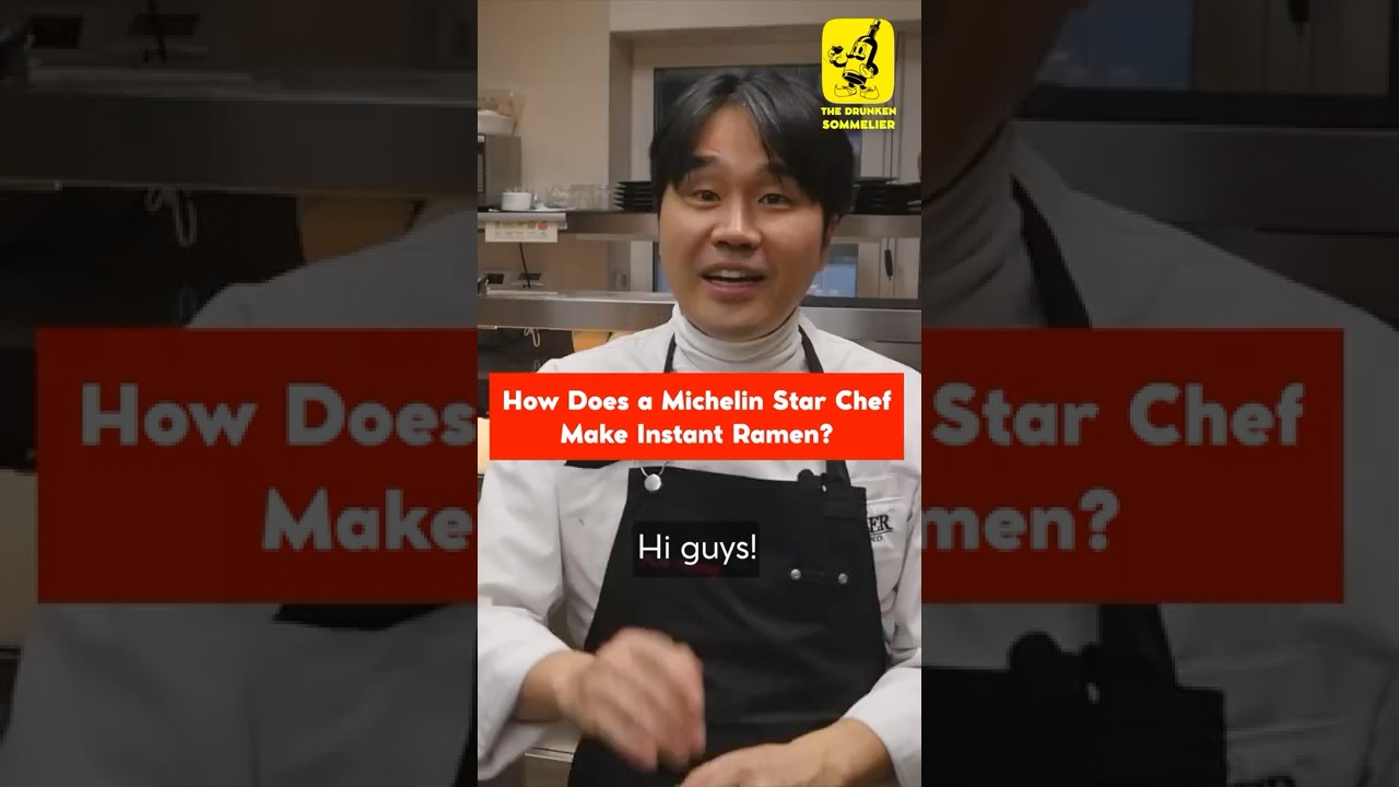 How Does a Michelin Star Chef make Instant Ramen?