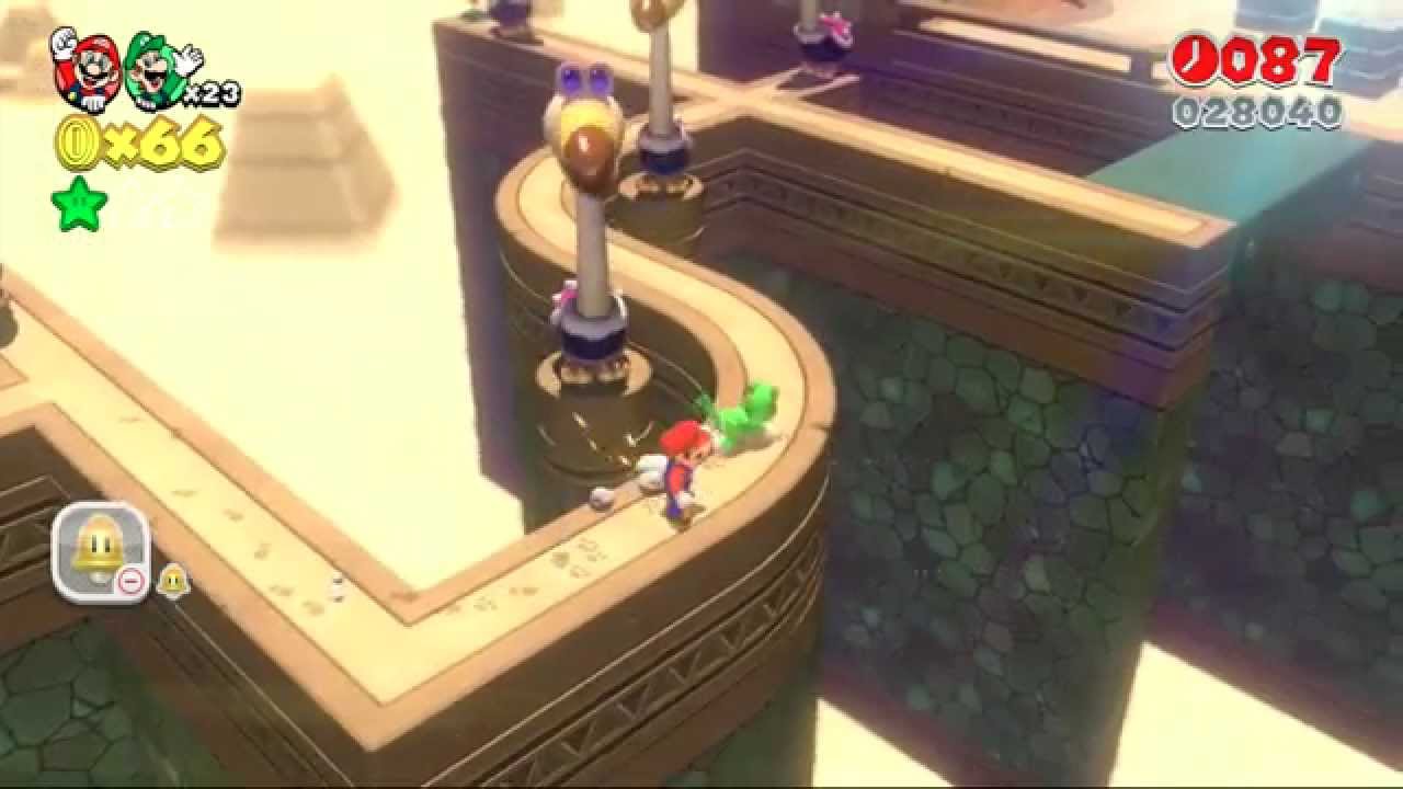 Super Mario 3D world 2 Part 1-Death By Raging Goomba - YouTube