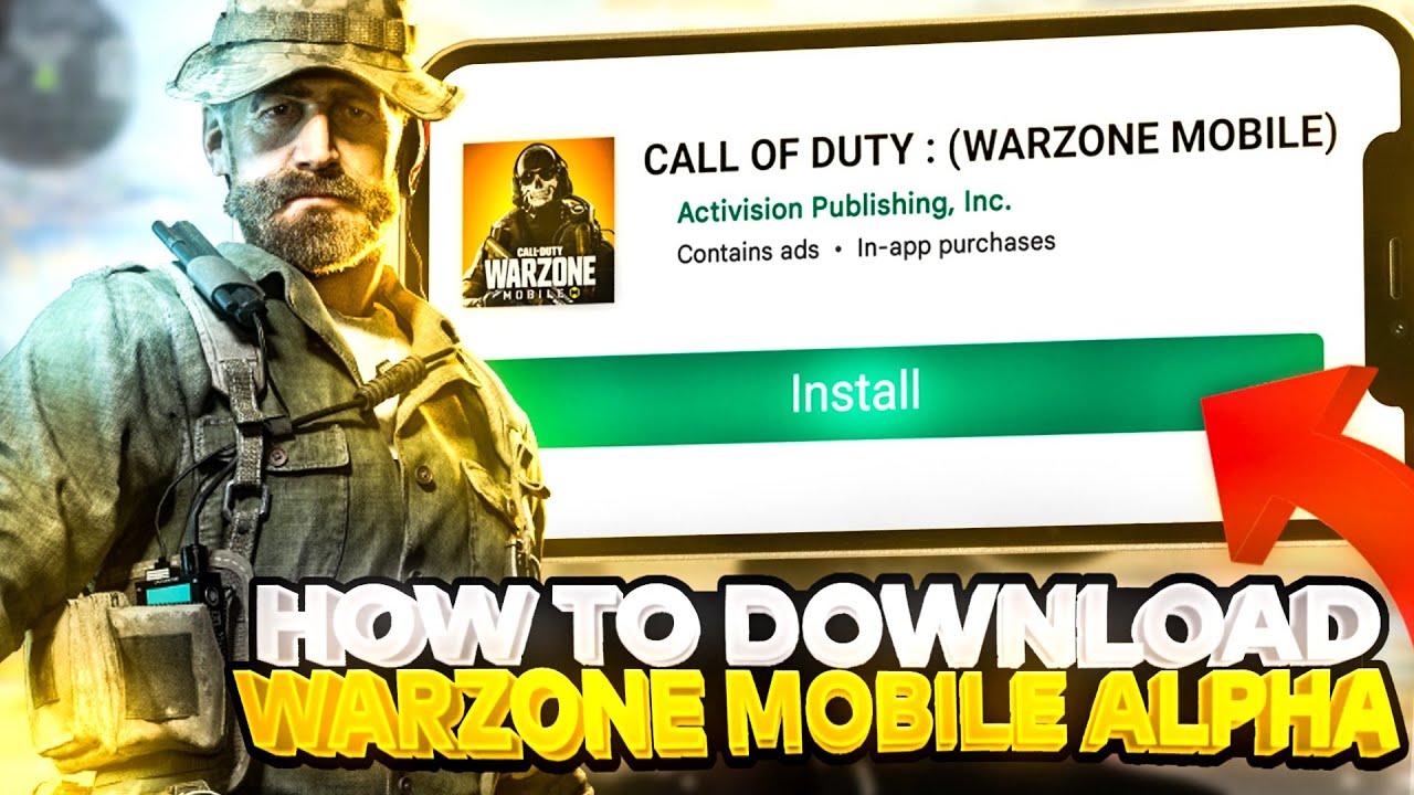 How To Download And Play Warzone Mobile Alpha!!🔥