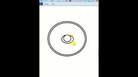 how to draw Nuclear Radiation Symbol BY K. E. D. ARTS#short