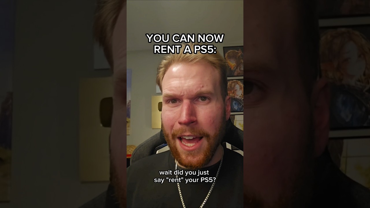 YOU CAN NOW RENT A PS5 