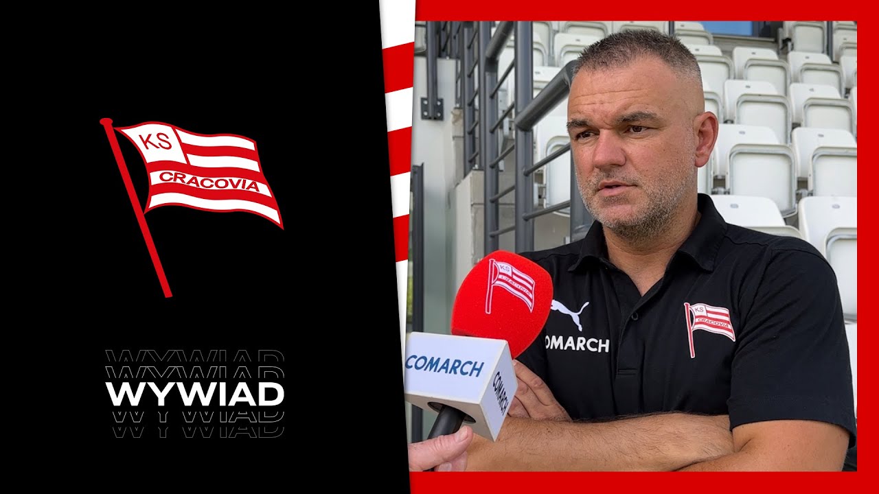 Trener Wojciech Ankowski po meczu CLJ U-19: Cracovia - Odra Opole (19. ...