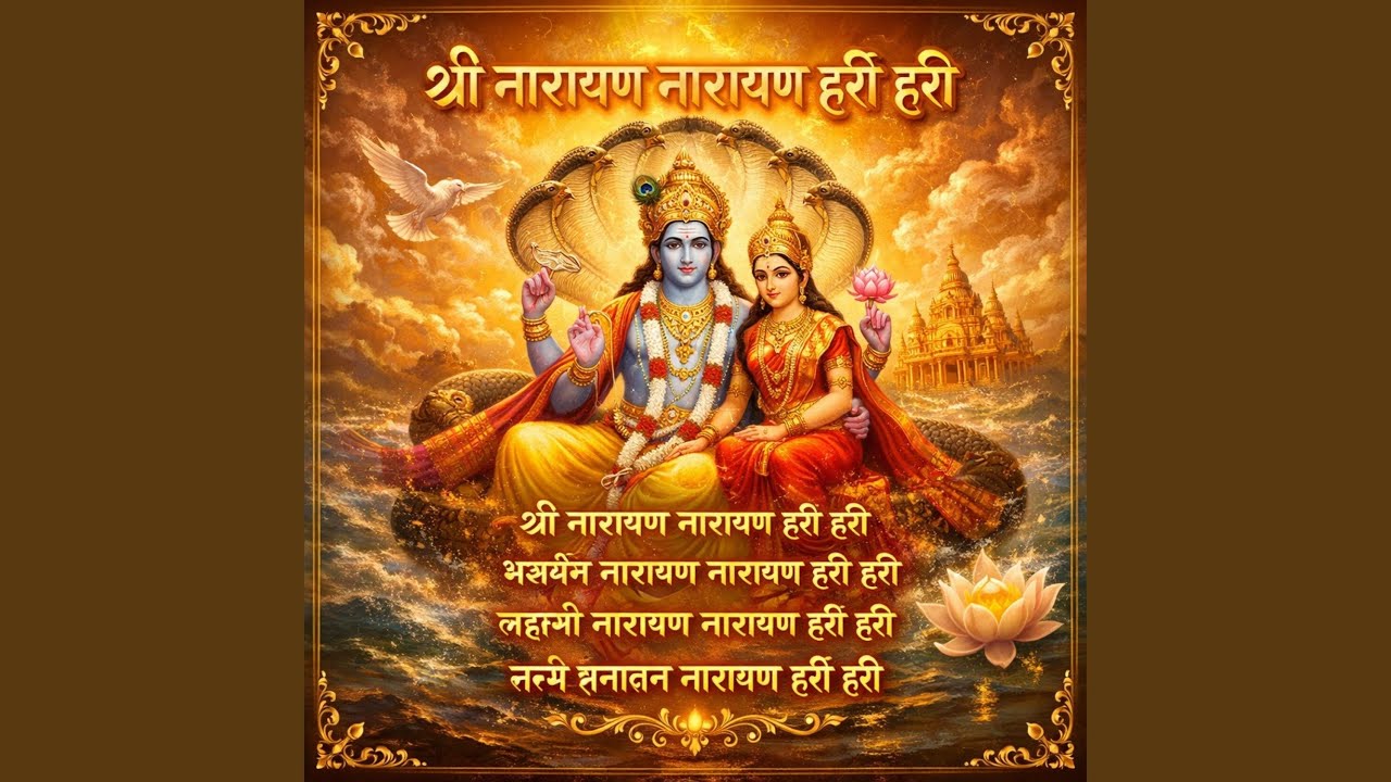SHREE NARAYAN NARAYAN HARI HARI | BHAJAN | AARTI