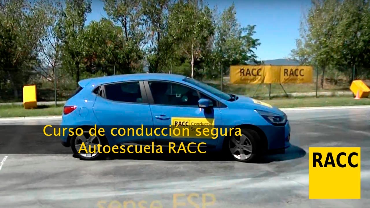 Curso de conducción segura - Autoescuela RACC