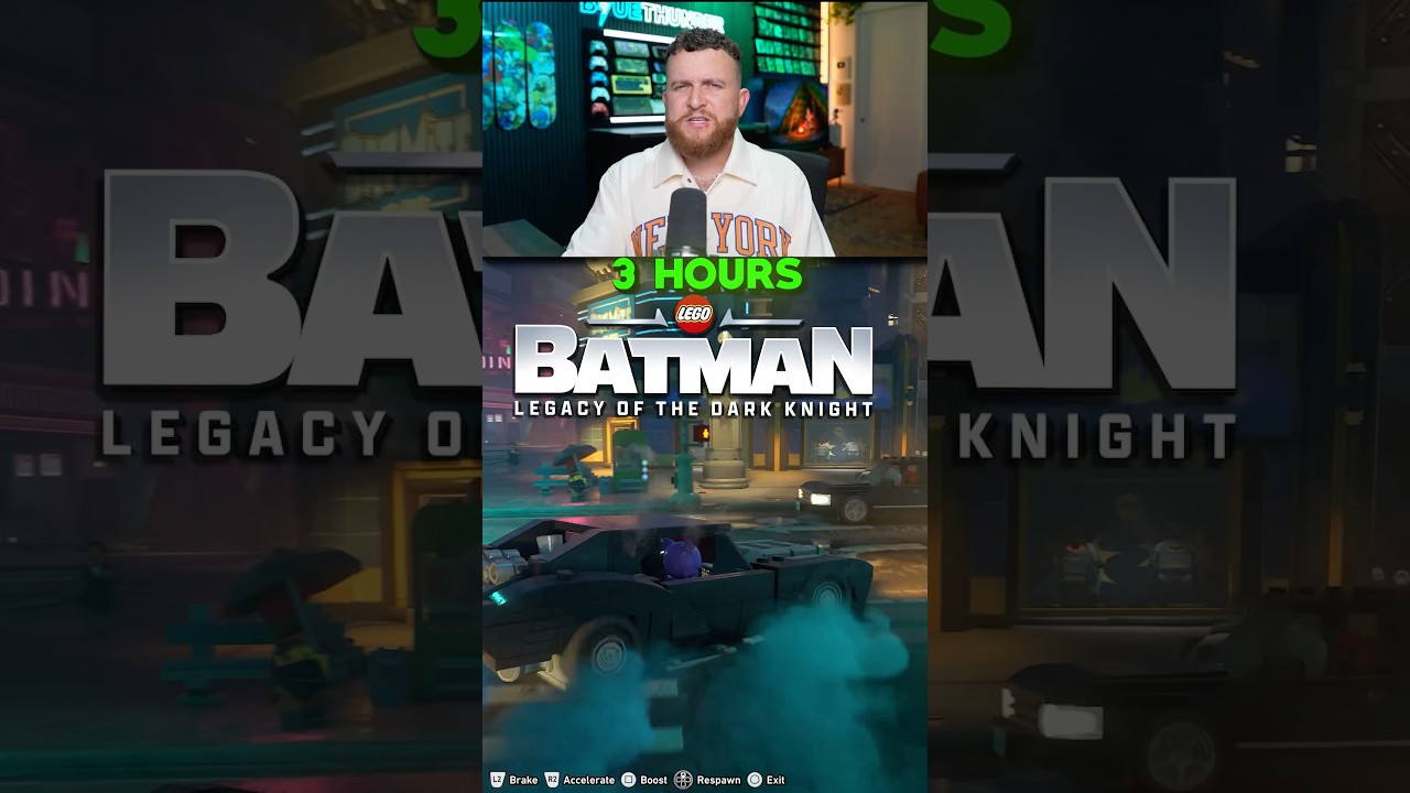 I played 3 hours of the new Lego Batman 👀