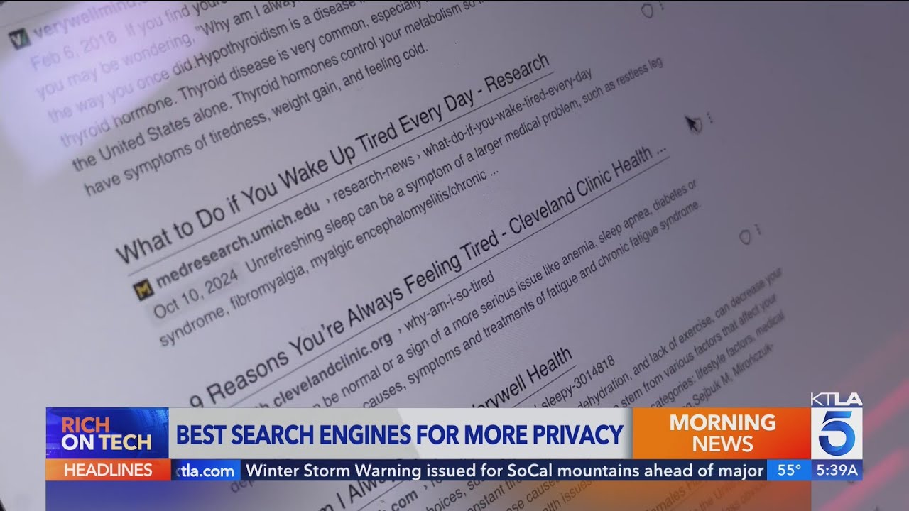 Search the web without being tracked - Rich On Tech