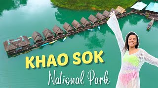 Stayed in a floating hotel! | Khao Sok National Park, Thailand | Complete info & tips