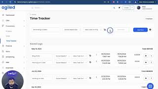 Agiled Time Tracking Overview