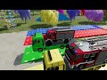 🚒 Fire Trucks Loaded and Ready for Mountain Fire Station Transport! | FS22 #littlewheelfarm