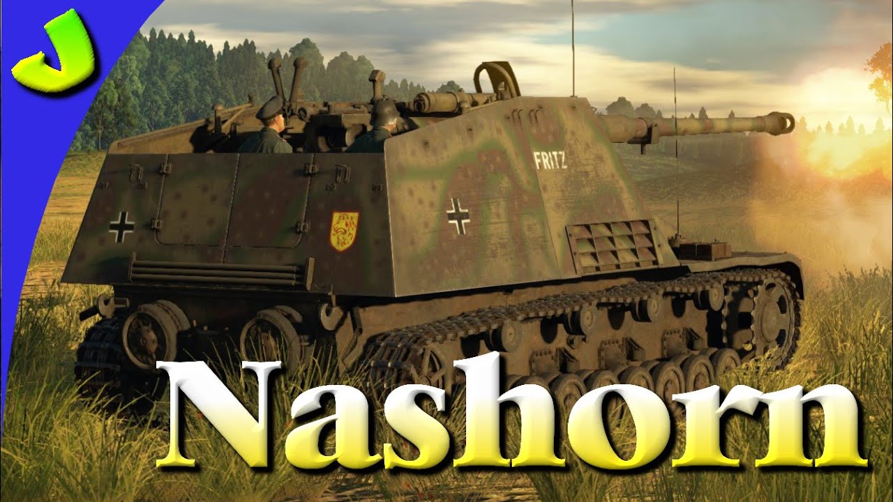 War Thunder-Nashorn Realistic Gameplay Patch 1.57 (HD) - YouTube