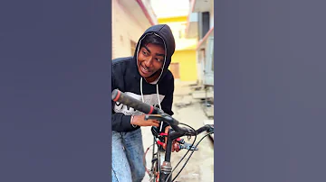 Mayush Loves His Bike 