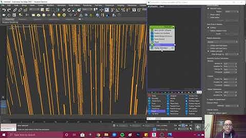Creating a falling water effect with Tyflow for 3ds Max