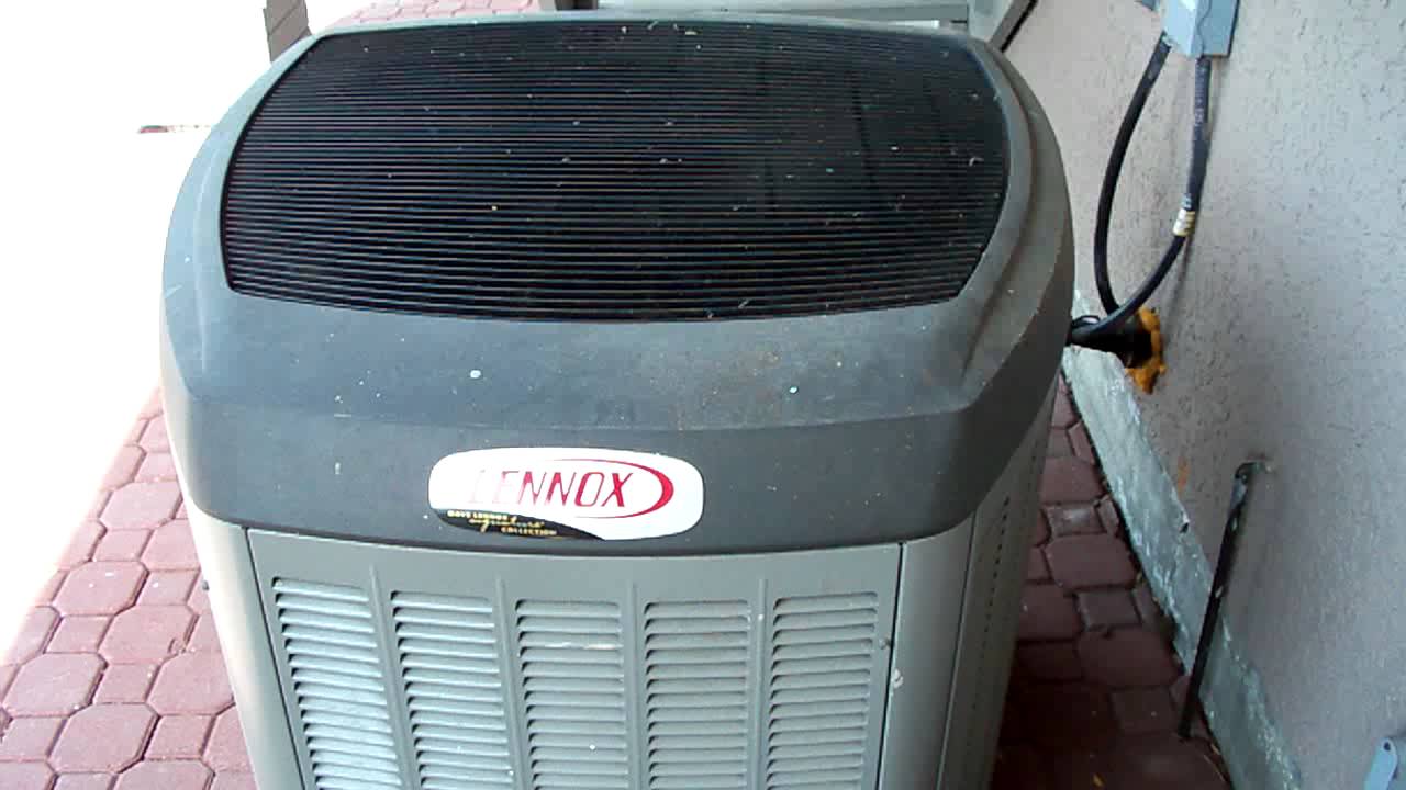 lennox-xc15-central-air-conditioner-youtube