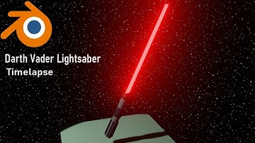 Blender Moddeling| Darth Vader Lightsaber