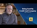 Being Sued By Credit Card Company