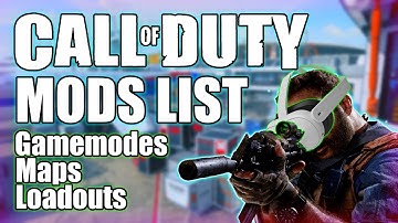 Listing All Call Of Duty Mods In Contractors VR