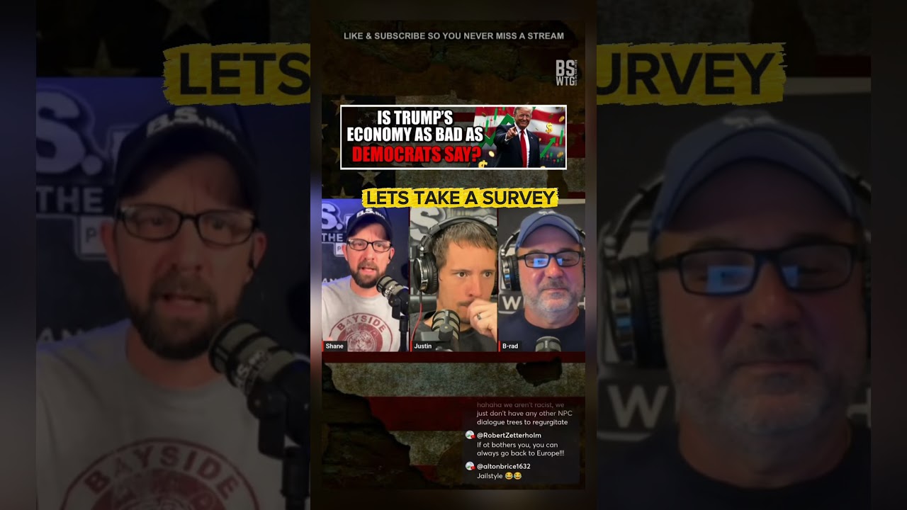 Is Trumps economy as bad as the democrats #politics #trump #economy #podcast #shorts