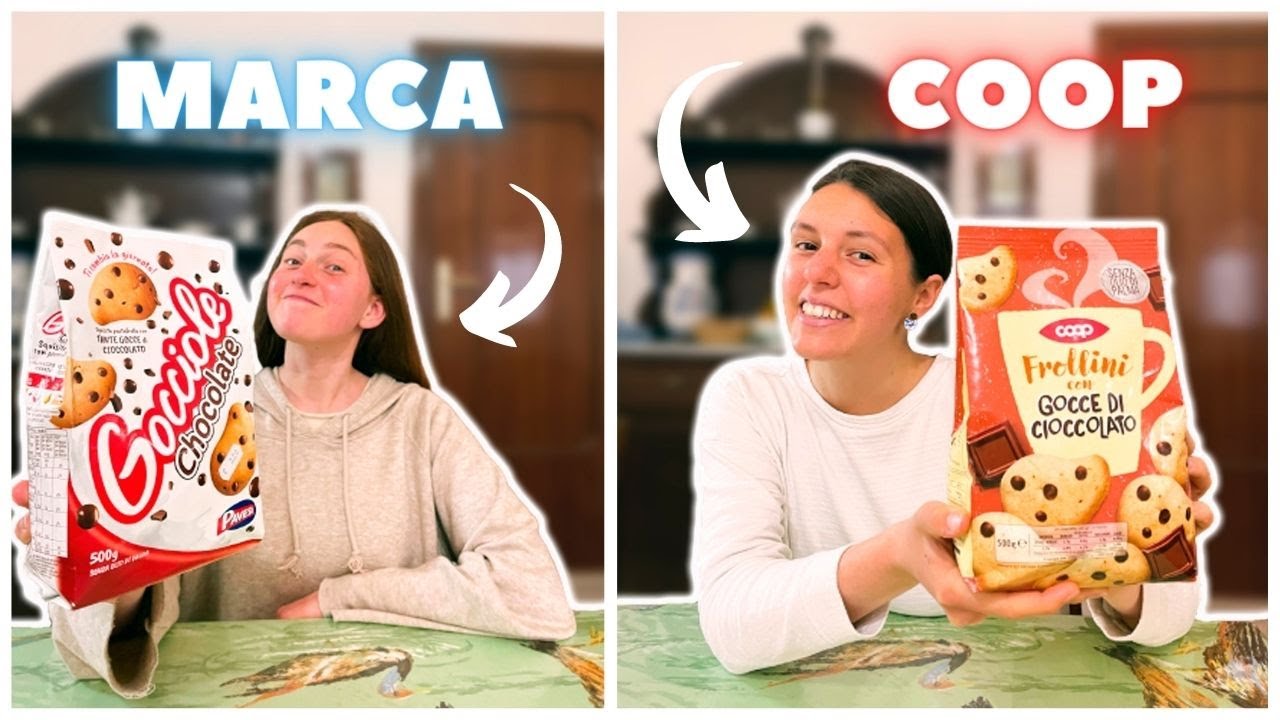 PRODOTTI DI MARCA VS PRODOTTI COOP 🍪