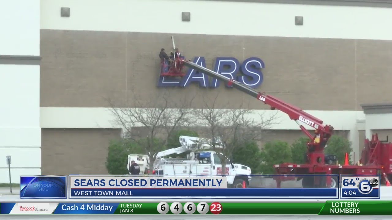 Sears West Town Mall closes/Bliss to open YouTube