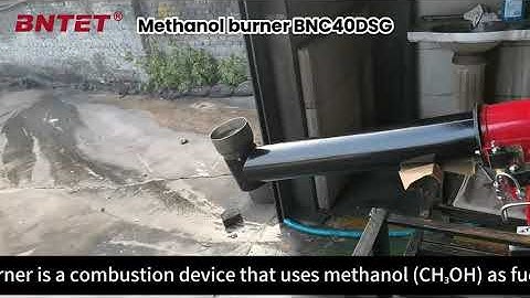 Methanol burner BNC40DSG Two Stage Fire