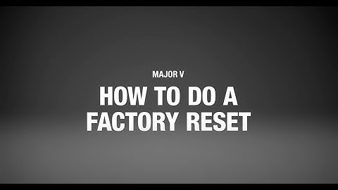 How To Perform A Factory Reset On Your Marshall Major V Headphones