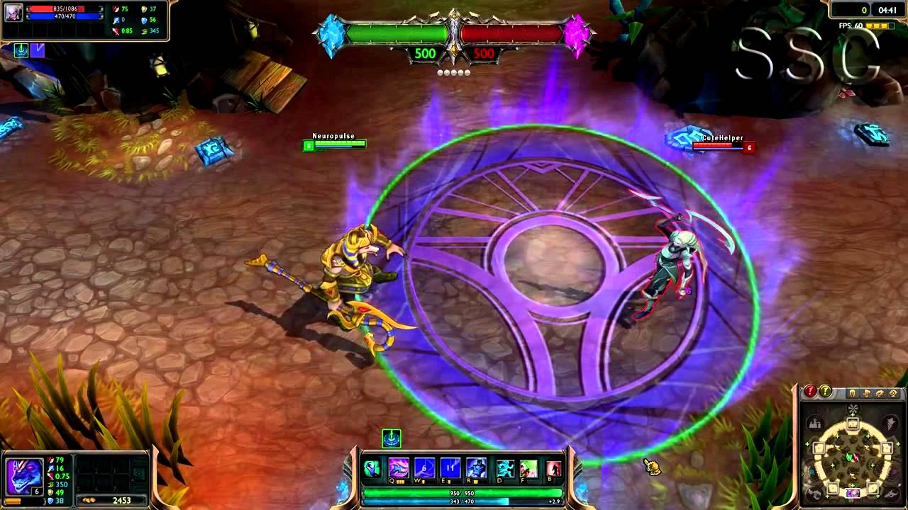 Pharaoh Nasus Visual Upgrade League of Legends Skin ShowCase - YouTube