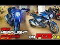 FZS V3 Headlight Modification FULL installation video