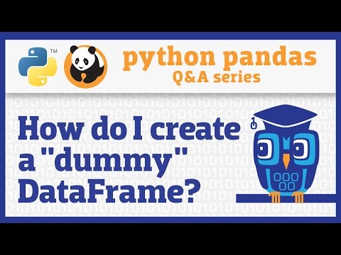 วีดีโอ: คุณจะสร้างดัชนี DataFrame ได้อย่างไร