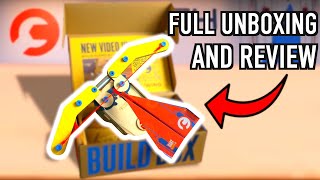 Air Plane Launcher Build and Review! @Crunchlabs #crunchlabs