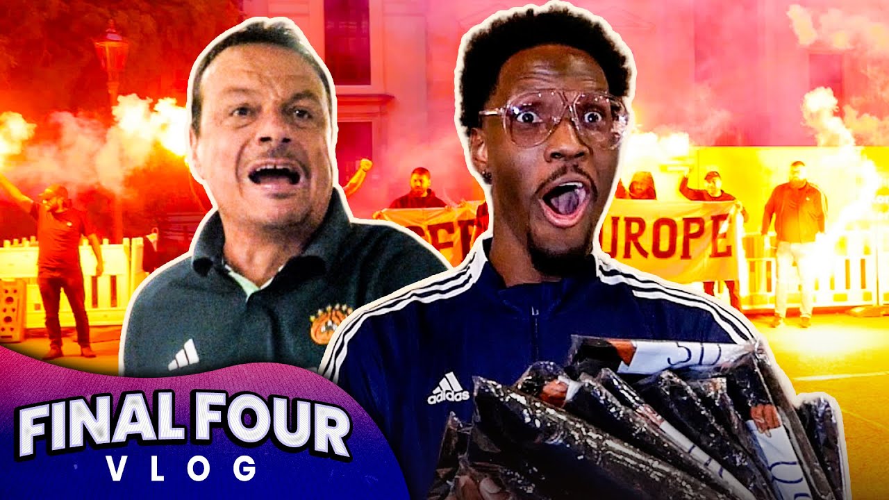 Fener Fans Making Ataman Go Off & Players Reacting To Our Gifts