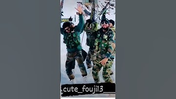 Thumbnail of Adiwasi song dance army commando#indian army #shorts