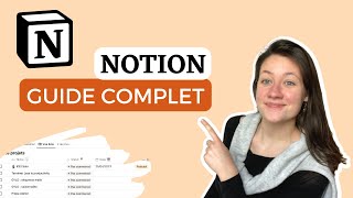 TUTO NOTION | Guide complet Notion 2023 | Outil Productivité  Organisation | Organiser son business