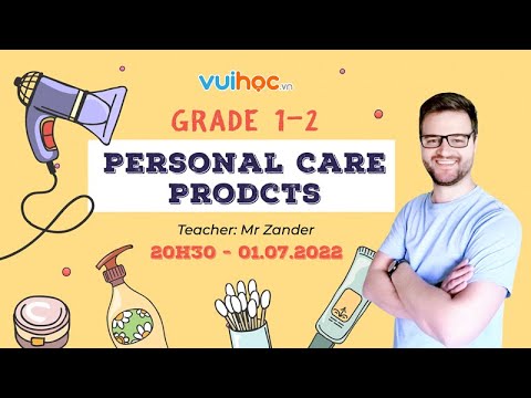 Video Tiếng Anh 1-2: Personal Care Products - youtube
