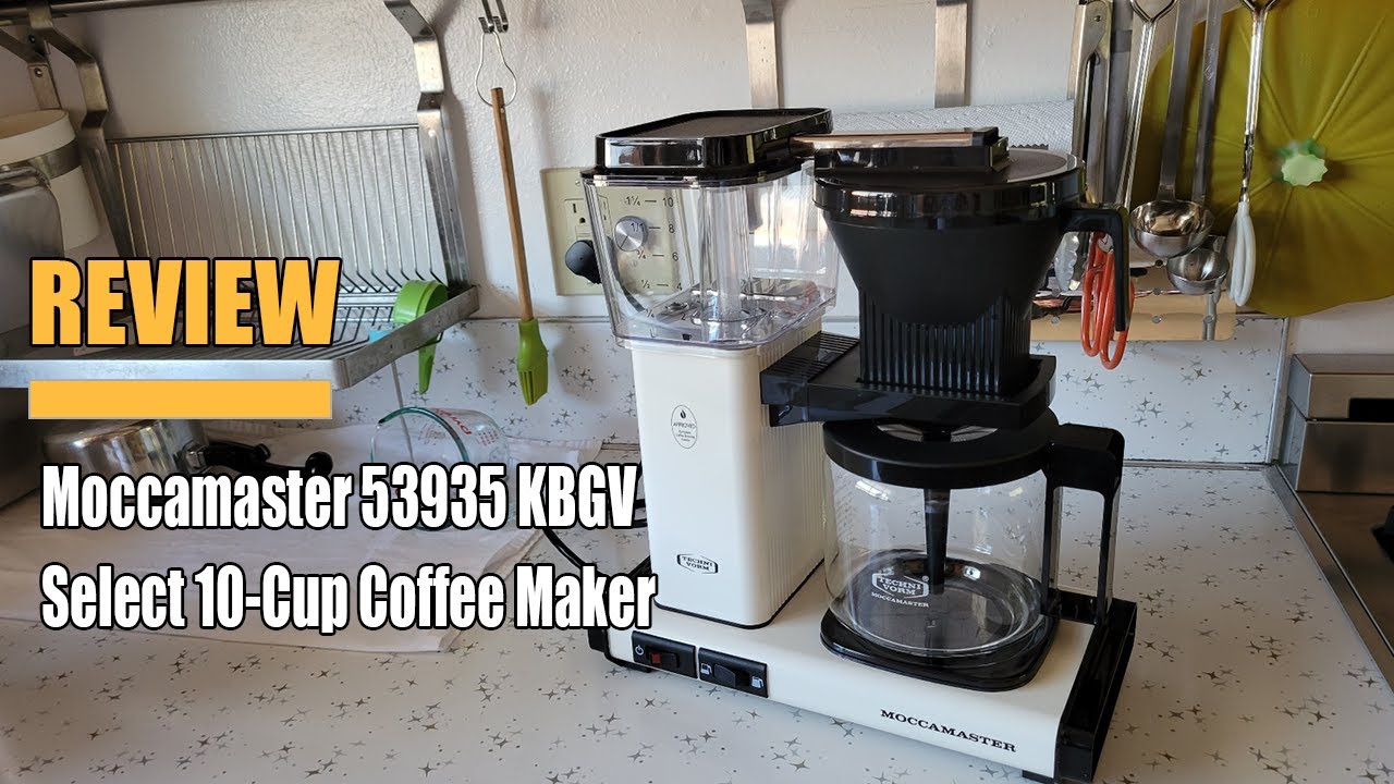 Moccamaster 10 - Cup KBGT Coffee Maker & Reviews