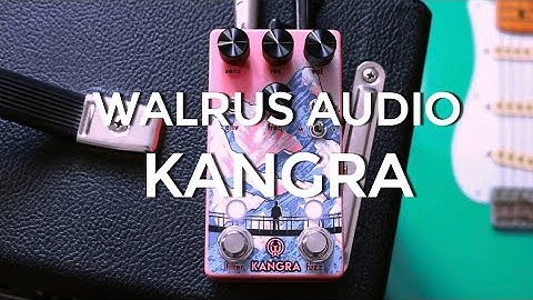Walrus Audio Kangra FIlter Fuzz Demo | No Talking, Blues Riffs May or May Not Be Included