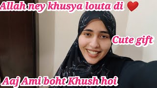 Aaj Ami boht Khush hoi ❤️ || hamare khushya loute ai || Alishba Amir daily vlog
