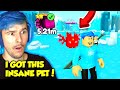 I Hatched The NEW RAREST RAINBOW LEGENDARY PET In Pet Simulator X!! (Roblox)