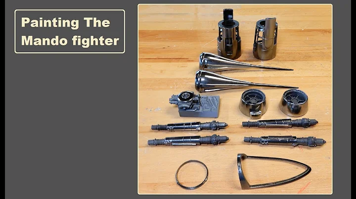 Randy Cooper's Starting to paint the Mando fighter.