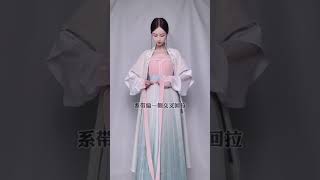 Hanfu belt knotting tutorial. Chinese traditional clothes, hanfu. #Hanfu