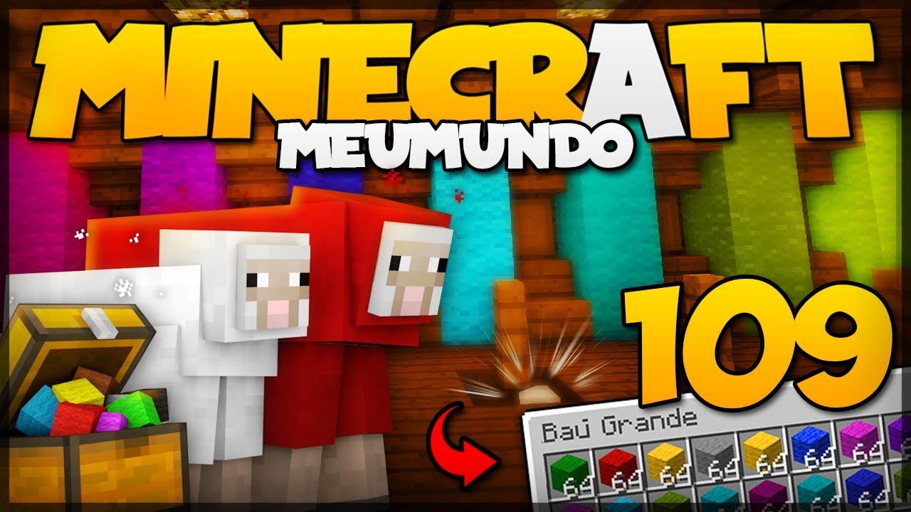 FARM DE LÃ! // Meu Mundo #109 // Minecraft desfibrilador externo automático