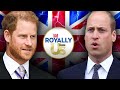 Prince Harry & Prince William Awkward Platinum Jubilee & Moments You Missed | Royally Us