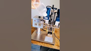 Semi automatic desktop screw capping machine small capper