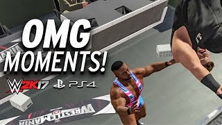 Every OMG Moment in WWE 2K17 (PS4 & XBOX ONE)