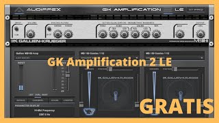 Amplificador Gratuito de Bajo eléctrico (VST) para PC / GK Amplification 2 LE / Demostración screenshot 1